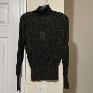 Reiss metallic Turtleneck sweater